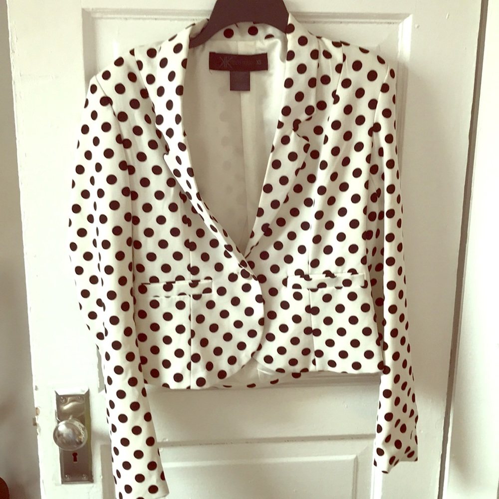 Polka dot Blazer